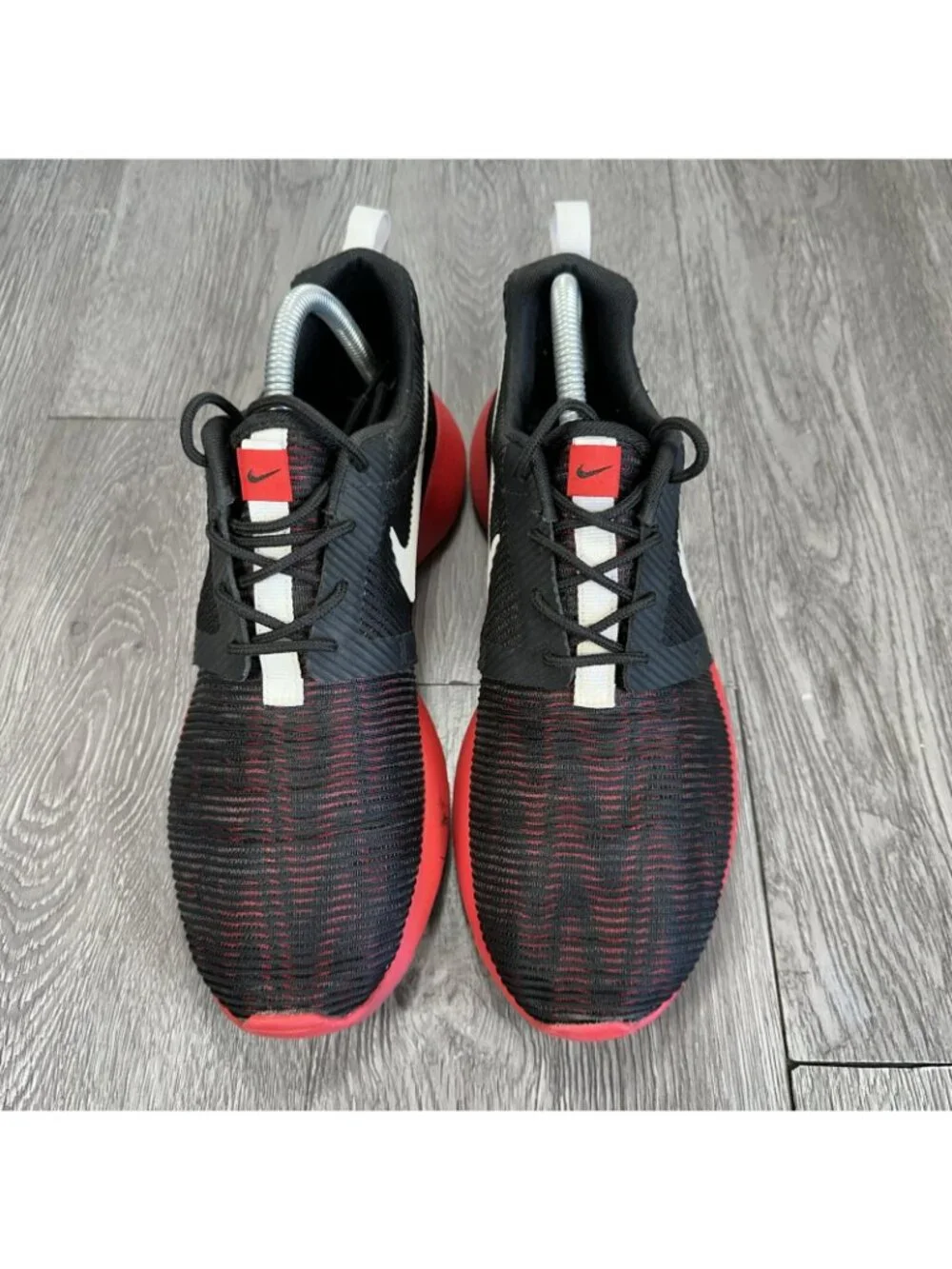 NIKE Roshe One Flight Weight Running Shoes - Black - 6.5y/ Women 8 -705485 006